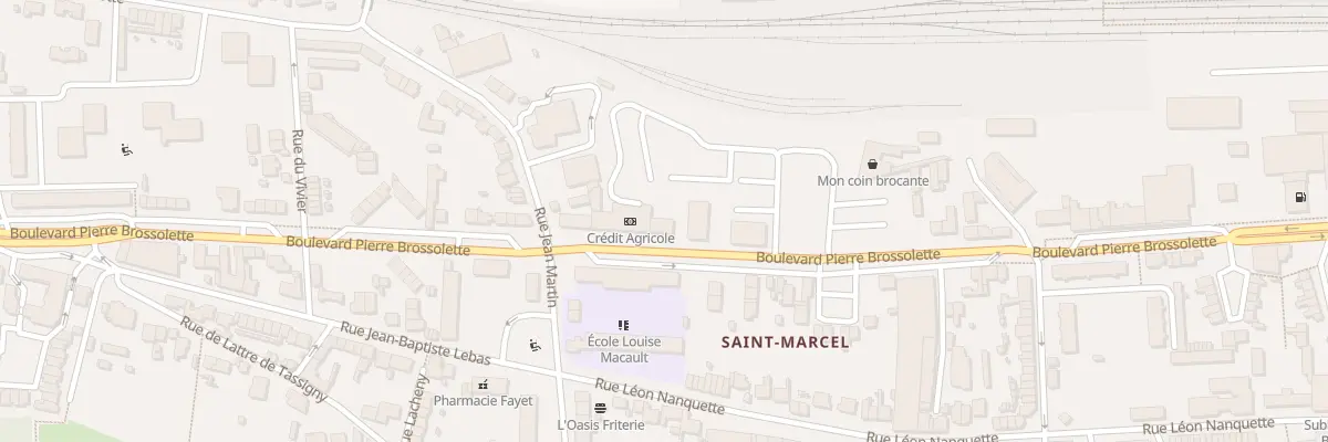 Plan du 48 Bd Pierre Brossolette à Laon