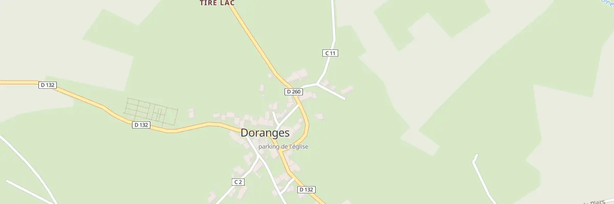 Plan du 5055 Le Bourg à Doranges