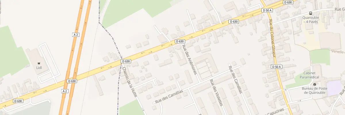 Plan du 12 Rue Jean Jaurès à Quarouble