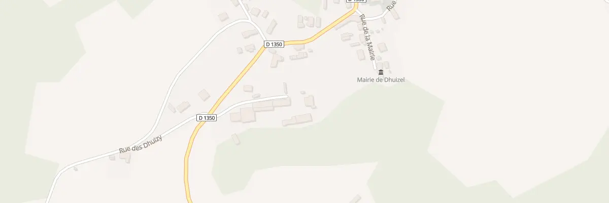 Plan du 10 Rue de la Mairie à Dhuizel