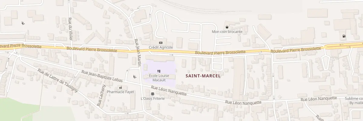 Plan du 137 Bd Pierre Brossolette à Laon