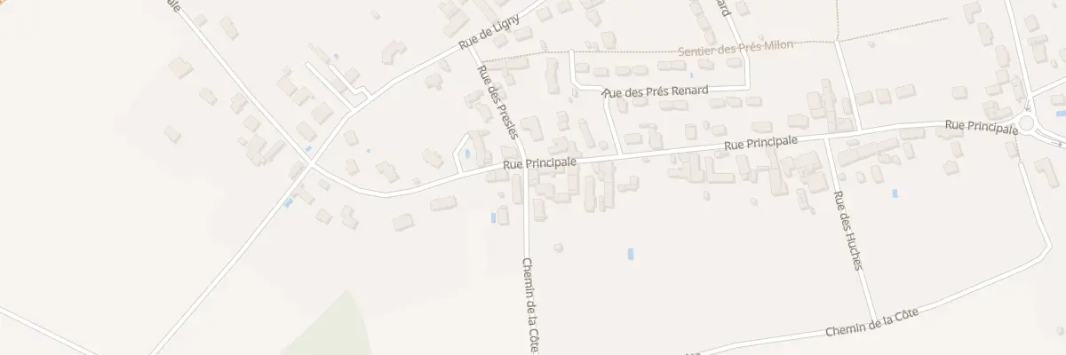 Plan du 34 Rue Principale à Venoy