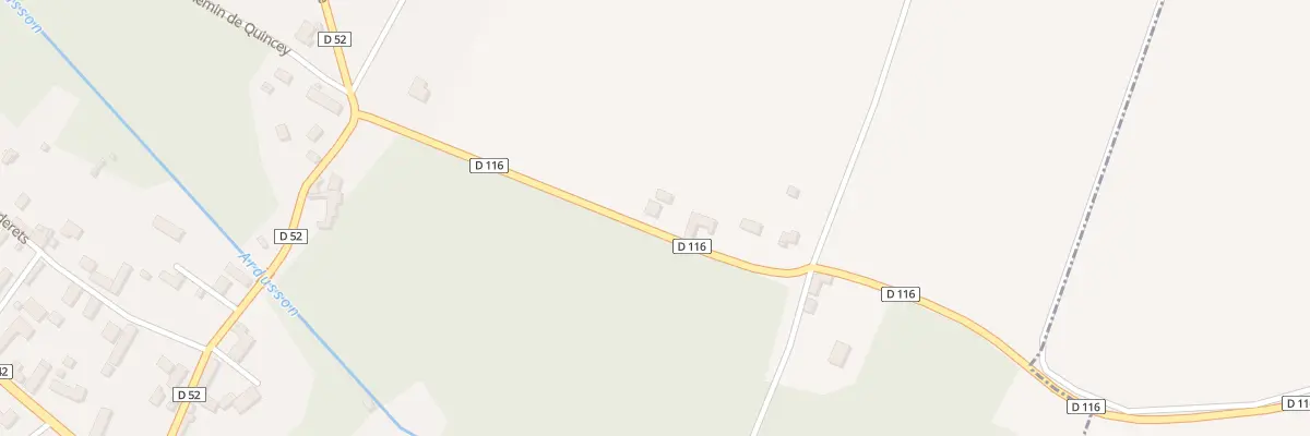 Plan du 50 Le Bas des Vignes Blanches à Ferreux-Quincey