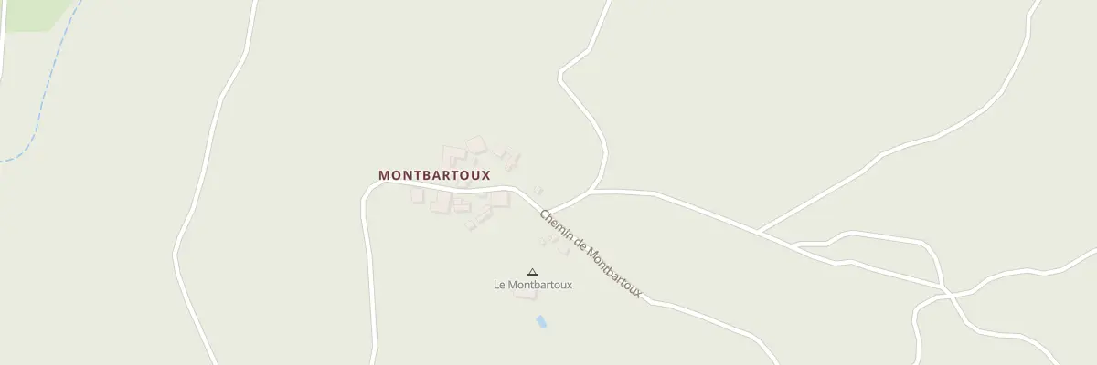 Plan du 5595 Montbartoux à Vollore-Ville