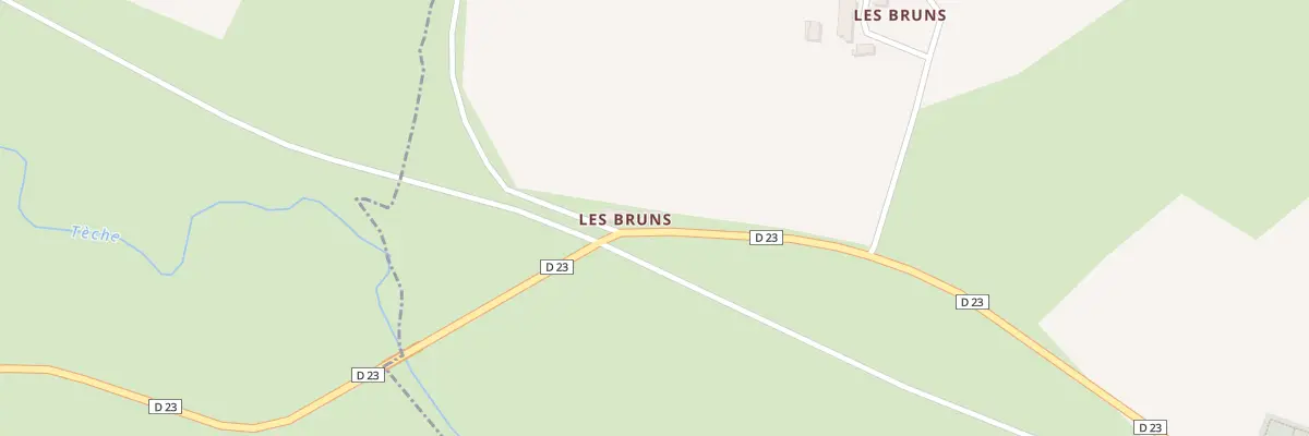 Plan du 40 Rte de Trézelles à Varennes-sur-Tèche