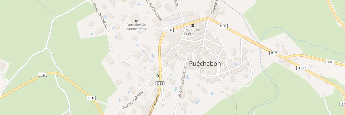 Plan du 12 Rue de l’Escalette à Puéchabon