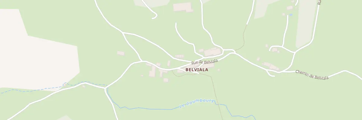 Plan du 6012 Belviala à Grandrieu