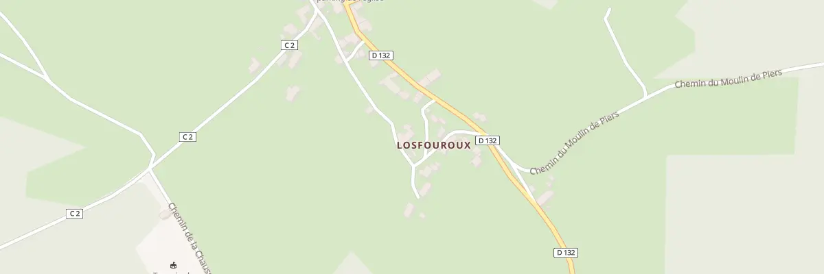Plan du 5070 Losfouroux à Doranges