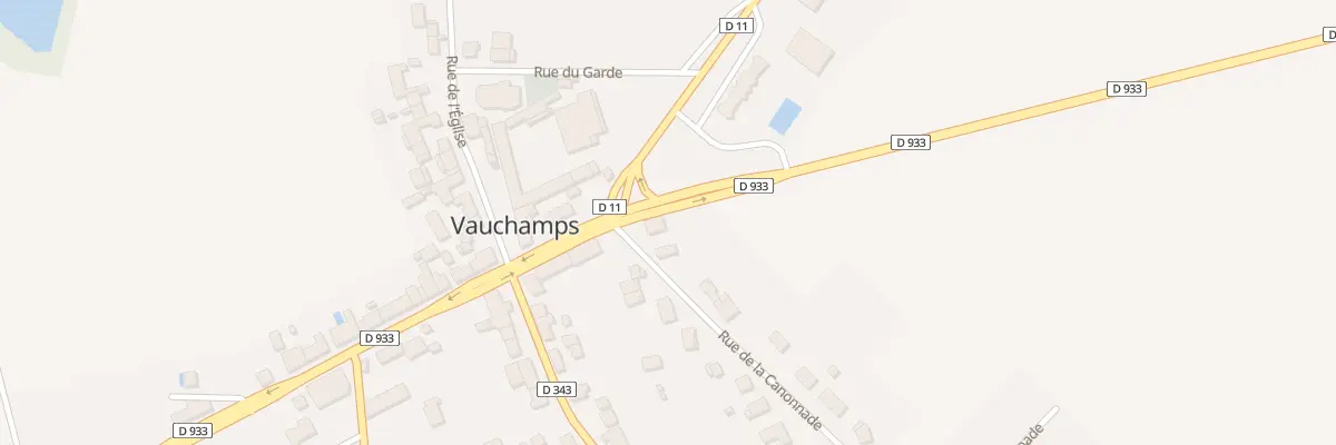 Plan du 15 Rue de la Canonnade à Vauchamps