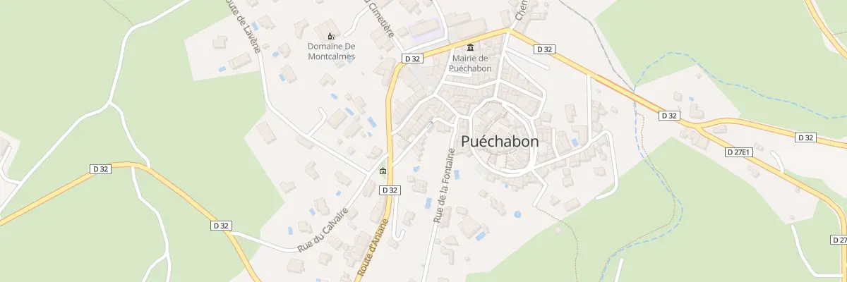 Plan du 7 Rue de l’Escalette à Puéchabon