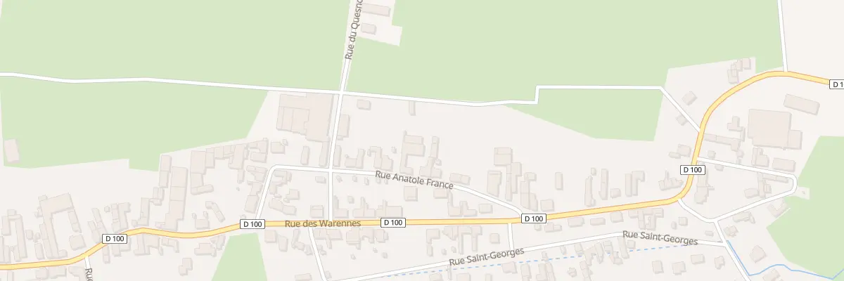 Plan du 31 Rue Anatole France à Poix-du-Nord