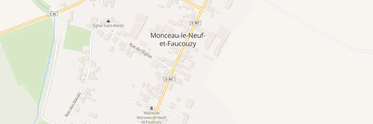Plan du 52 Rue de Verdun à Monceau-le-Neuf-et-Faucouzy