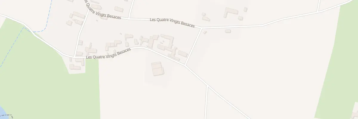 Plan du 19 Les Quatre Vingt Besace à Hauterive