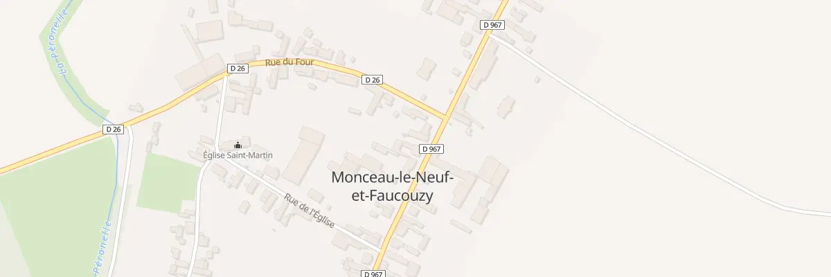 Plan du 63 Rue de Verdun à Monceau-le-Neuf-et-Faucouzy
