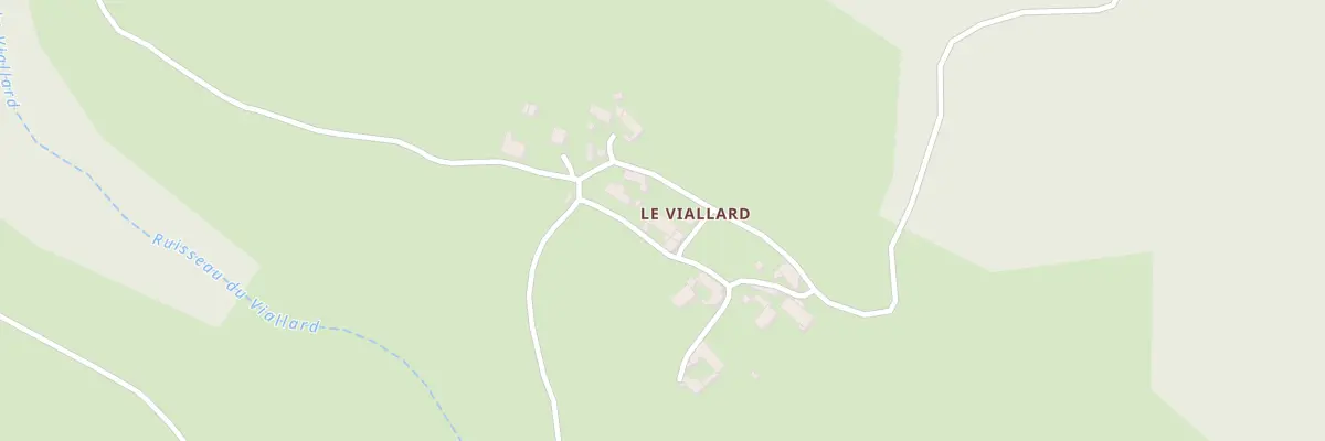 Plan du 17 Le Viallard à Josat