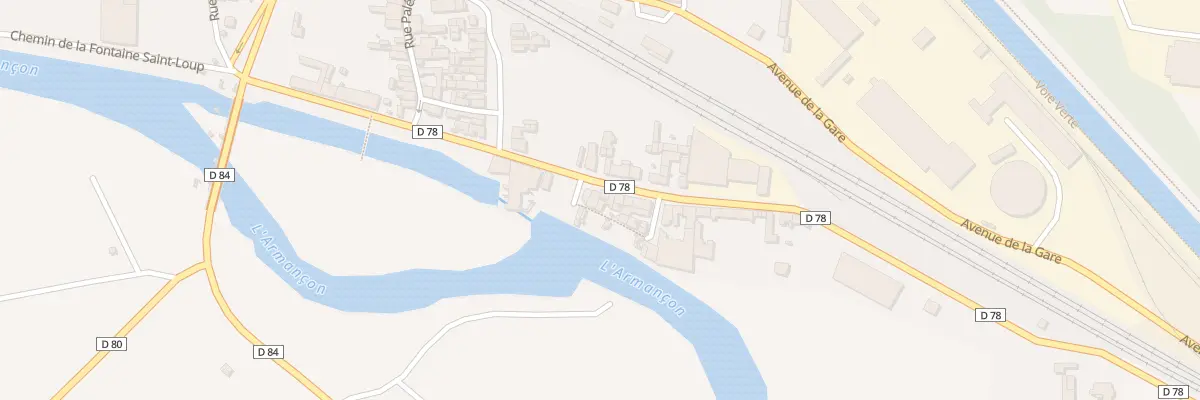 Plan du 9 Rue de la Tête Noire à Brienon-sur-Armançon