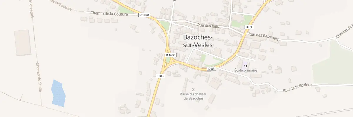Plan du 9 Rue Marie Curie à Bazoches-et-Saint-Thibaut