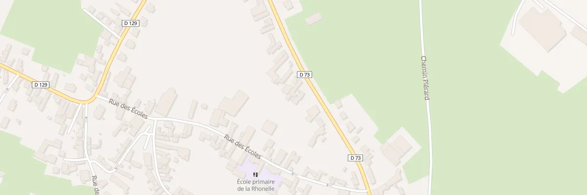 Plan du 2055 Rue Georges Ozaneaux à Villers-Pol