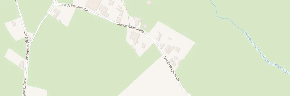 Plan du 8 Vc de Wagnonville à Poix-du-Nord