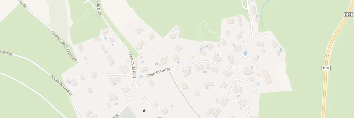 Plan du 8 Chemin Farrat à Puéchabon