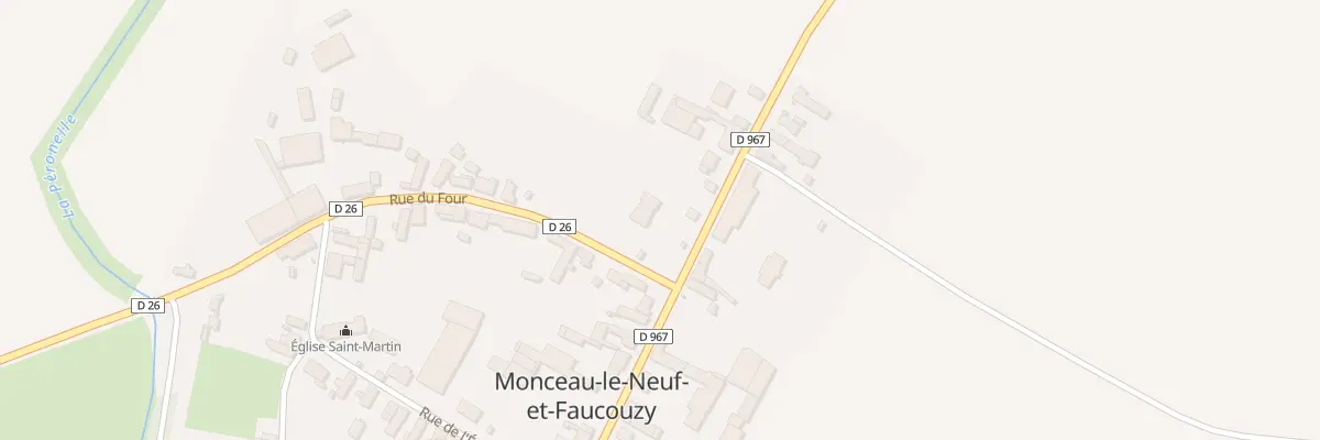Plan du 67 Rue de Verdun à Monceau-le-Neuf-et-Faucouzy
