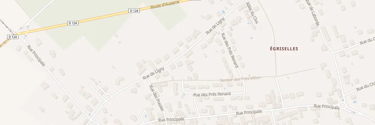 Plan du 17 Rue de Ligny à Venoy