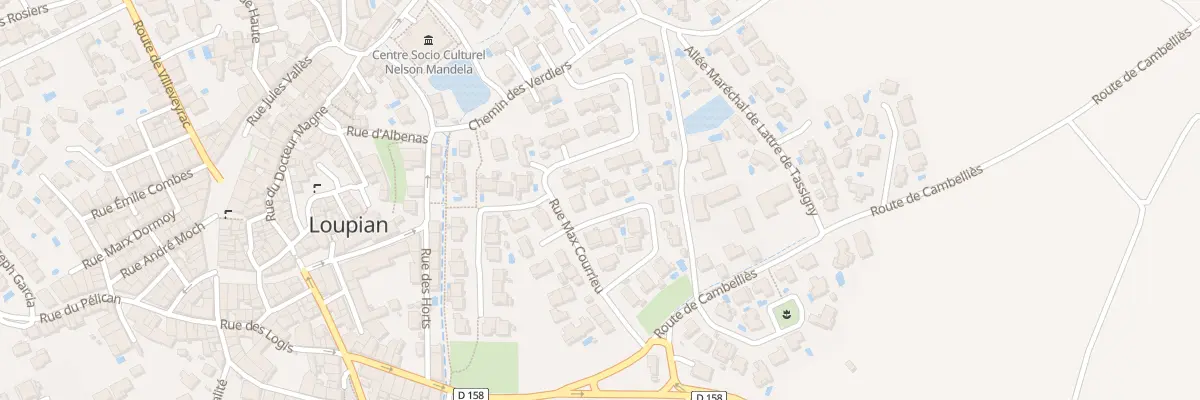 Plan du 3 Rue des Tamaris à Loupian