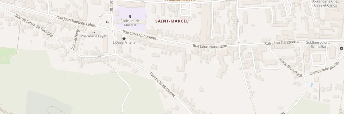 Plan du 32 Rue Léon Nanquette à Laon