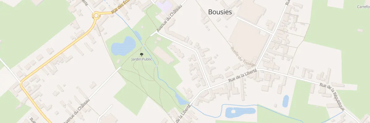 Plan du 15 Rue des Sausselettes à Bousies