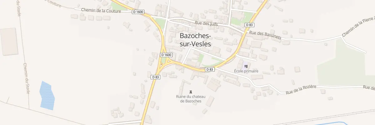 Plan du 5 Rue Marie Curie à Bazoches-et-Saint-Thibaut