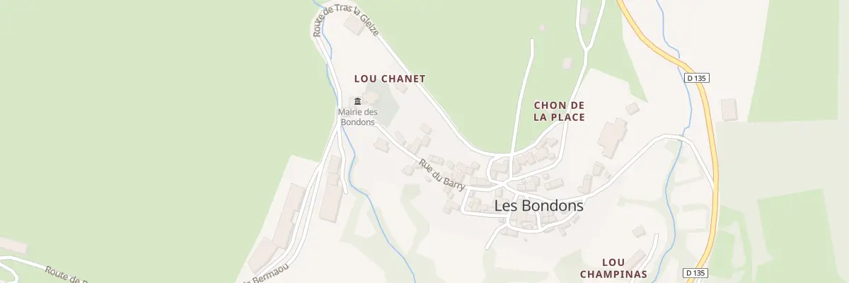Plan du 109 Rue du Barry aux Bondons