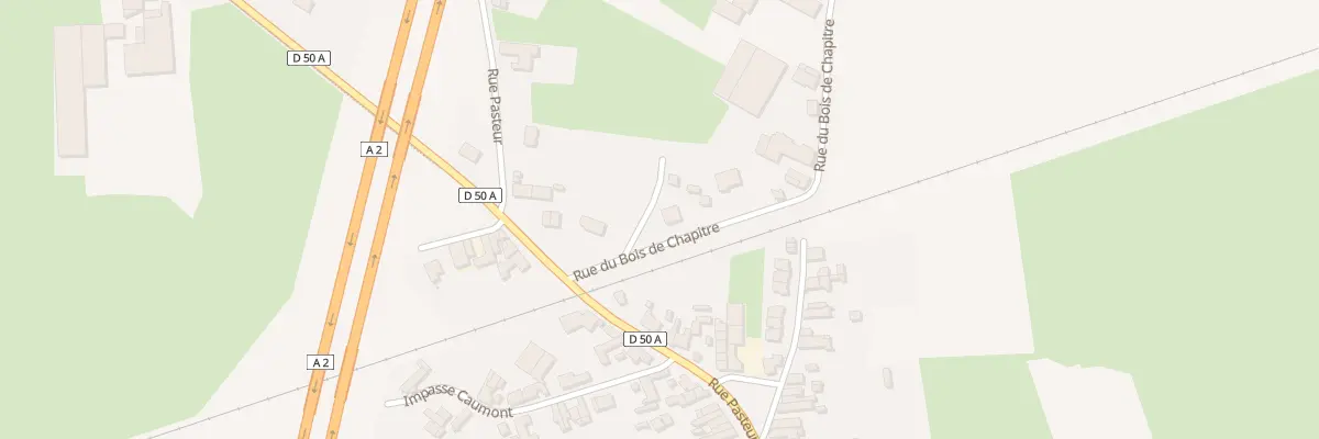 Plan du 1 Rue du Bois de Chapître à Quarouble