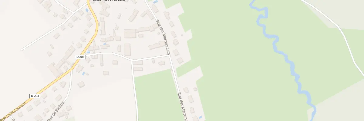 Plan du 25 Rue des Marronniers - Sougeres à Monéteau