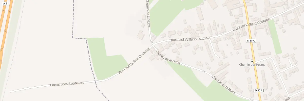 Plan du 59 Rue Paul Vaillant-couturier à Quarouble
