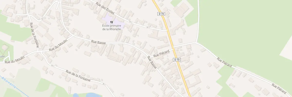 Plan du 22 Rue Basse à Villers-Pol