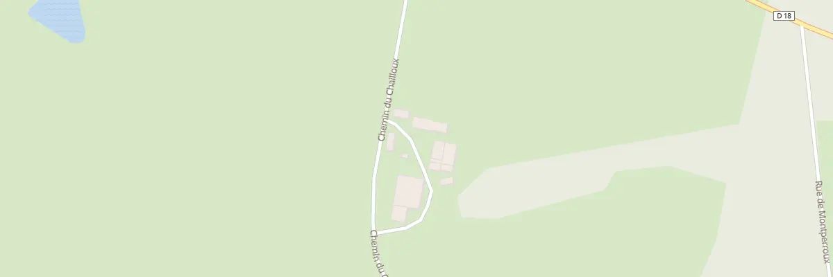 Plan du 1 Che du Chailloux à Fertrève