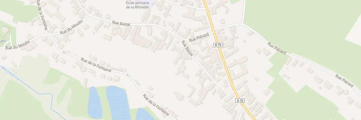 Plan du 25 Rue Basse à Villers-Pol