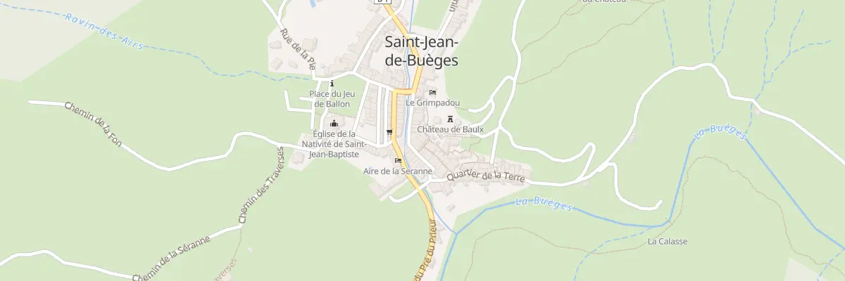 Plan du 5104F Rue de la Bergerie à Saint-Jean-de-Buèges