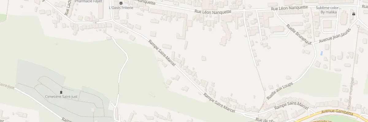 Plan du 66 Rpe Saint-Marcel à Laon