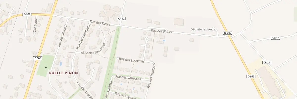 Plan du 4 Rue des Grillons à Augy