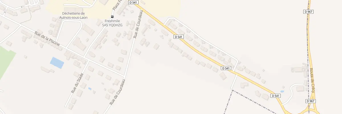 Plan du 78 Rue de Chambry à Aulnois-sous-Laon