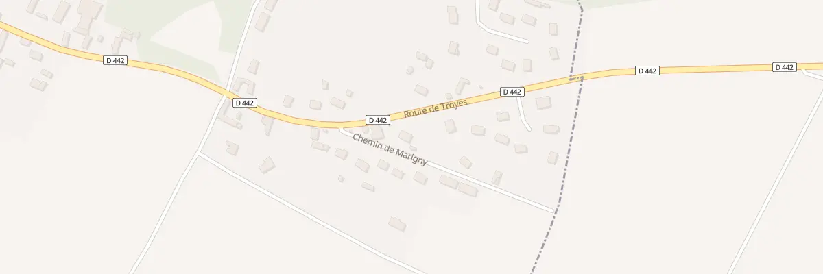 Plan du 24B Rte de Troyes à Ferreux-Quincey