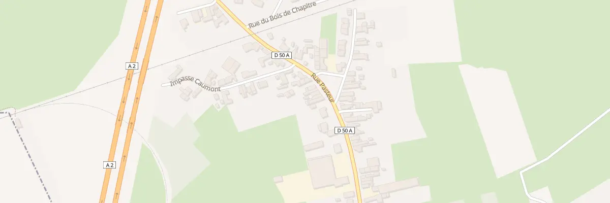 Plan du 45 Rue Pasteur à Quarouble