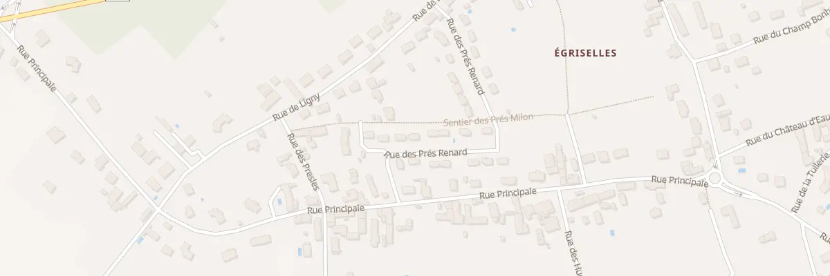 Plan du 25 Rue des Pres Renard à Venoy