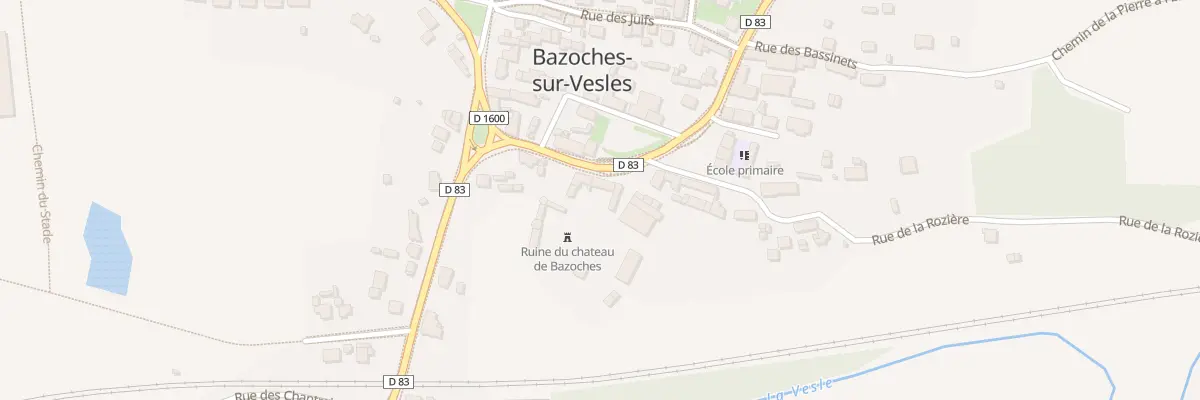 Plan du 4 Rue Marie Curie à Bazoches-et-Saint-Thibaut