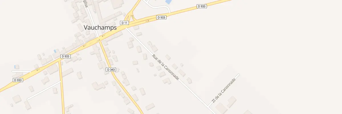 Plan du 149 Rue de la Canonnade à Vauchamps