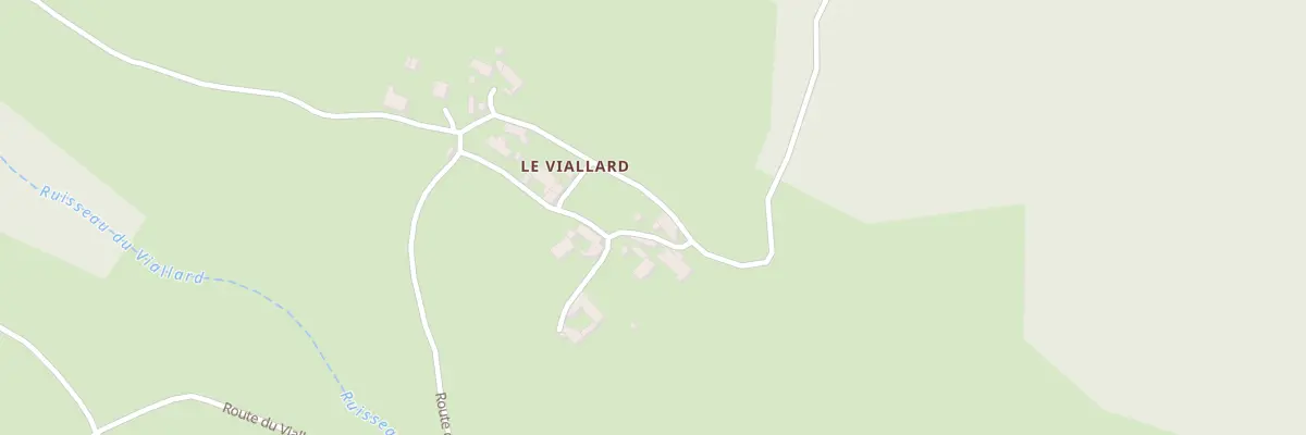 Plan du 19 Le Viallard à Josat