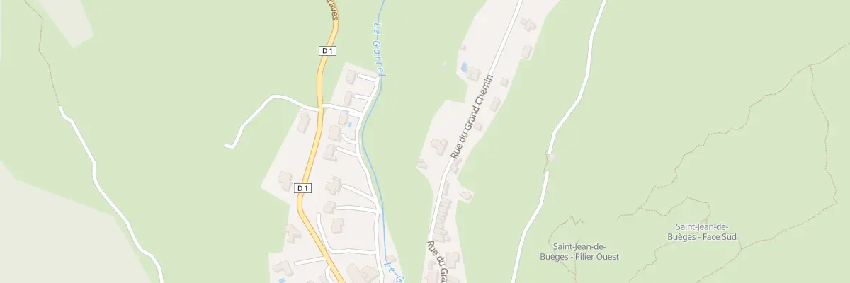 Plan du 5061 Prat du Castel à Saint-Jean-de-Buèges
