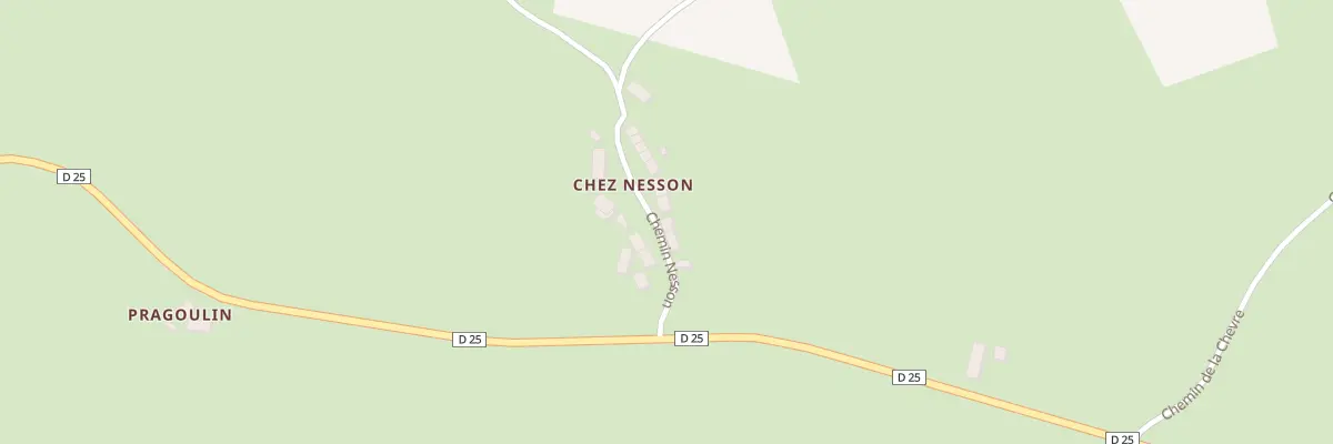 Plan du 4 Che Nesson à Isserpent