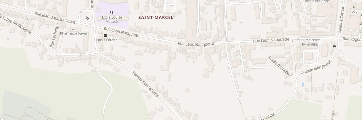 Plan du 46 Rue Léon Nanquette à Laon